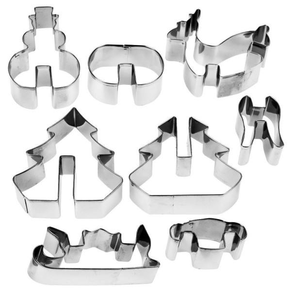 Набір формочок для печива La Cucina 121113 (8 елементів)