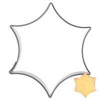 Форма для печива зірка сталева 5,5 см ORION 127474