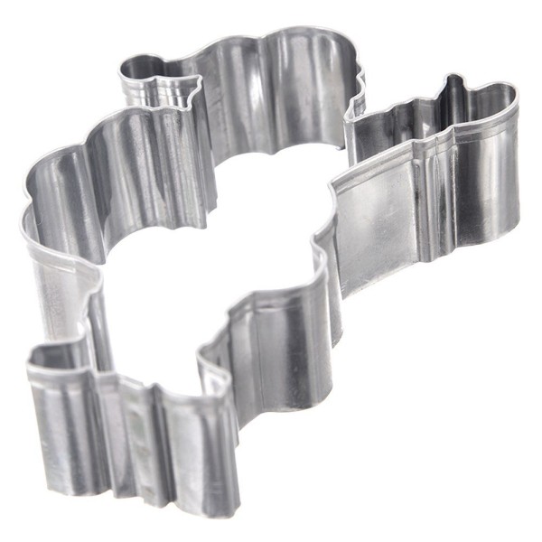 Сталева формочка для печива Санта Клаус 7,3 см ORION 127490