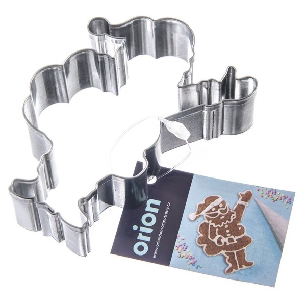 Сталева формочка для печива Санта Клаус 7,3 см ORION 127490