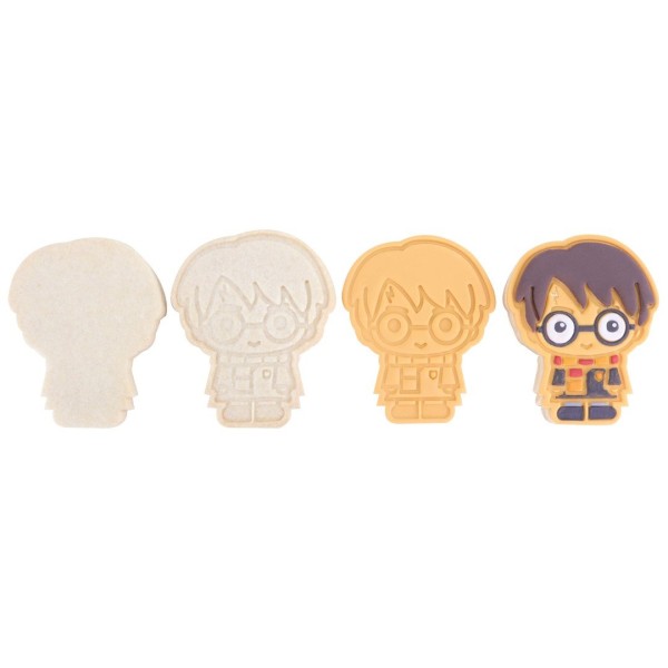 Foremki do ciastek PME Harry Potter 3 szt. stemple do masy cukrowej