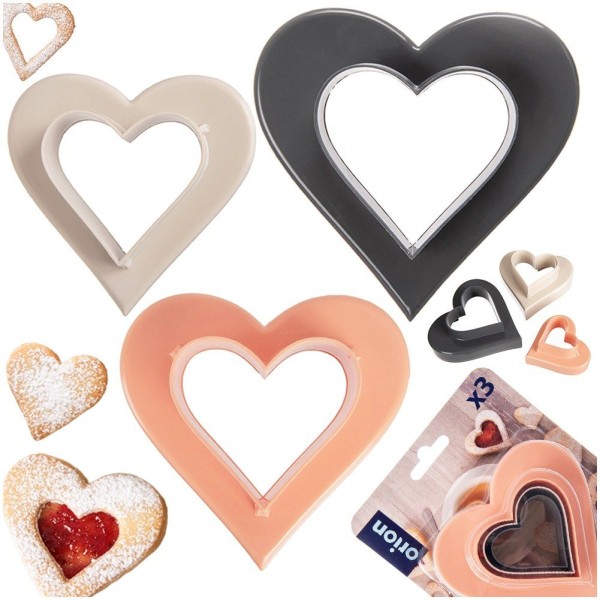 Вирубки для печива Orion 127496 (3 шт.)