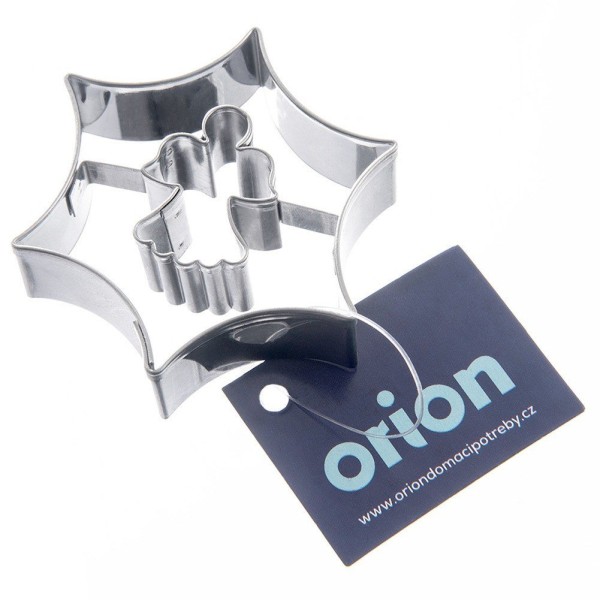 Сталева формочка для печива, зірка, ангел, 5,5 см ORION 127472