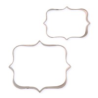 Zestaw foremek do pieczenia PME 2 metalowe etykiety