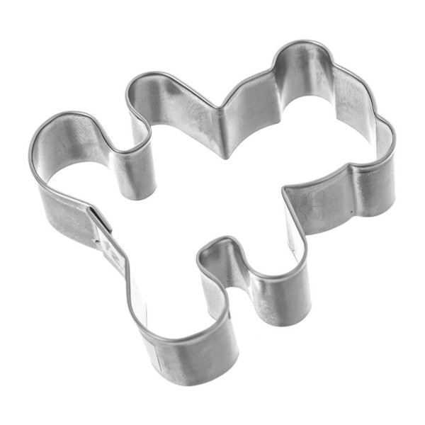 Сталева формочка для печива ведмедик 5,5 см ORION 127444