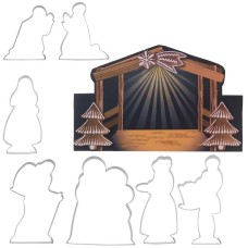 Вирубки для печива Orion 127414 (7 шт., 12 см)