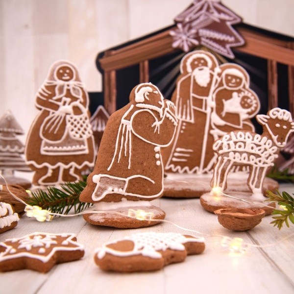 Вирубки для печива Orion 127414 (7 шт., 12 см)