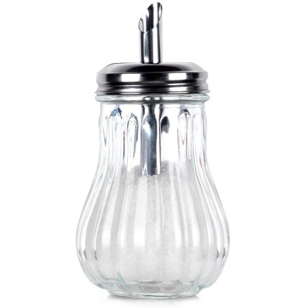 Cukiernica szklana Orion 153518 do sypania cukru 190 ml z dozownikiem
