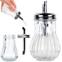 Cukiernica szklana Orion 153518 do sypania cukru 190 ml z dozownikiem