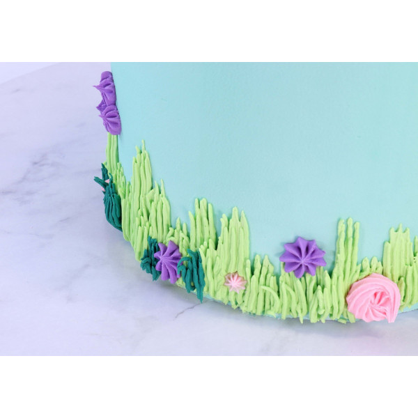 Набір з 3 декоративних насадок для трави PME