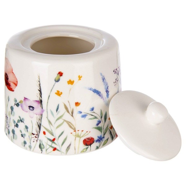 Porcelanowa cukiernica Orion Maki 320 ml do przechowywania cukru biała