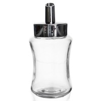 Przybór cukierniczy Orion Cukiernica szklana z dozownikiem 230 ml