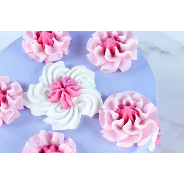 Набір із 3 насадок для декорування капкейків PME