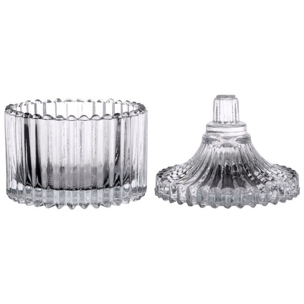 Przybór cukierniczy Excellent Houseware cukierniczka szklana 80ml pojemnik na cukier mały
