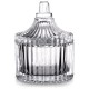 Przybór cukierniczy Excellent Houseware cukierniczka szklana 80ml pojemnik na cukier mały