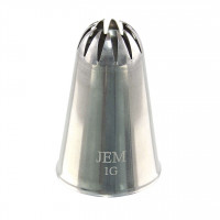 Końcówka dekoracyjna do wyciskania kremu PME 1G (stalowa)