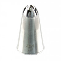 Końcówka dekoracyjna do rękawa cukierniczego PME 2F (stalowa)