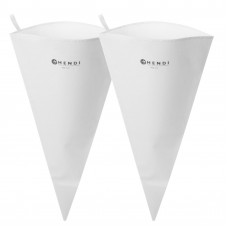 Worek rożek cukierniczy do szprycowania i ozdabiania 50 cm zestaw 2 szt. - Hendi 550526