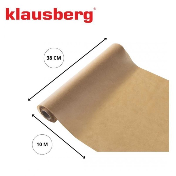 Papier do pieczenia Klausberg KB-7902, pergamin 10 m, do piekarnika