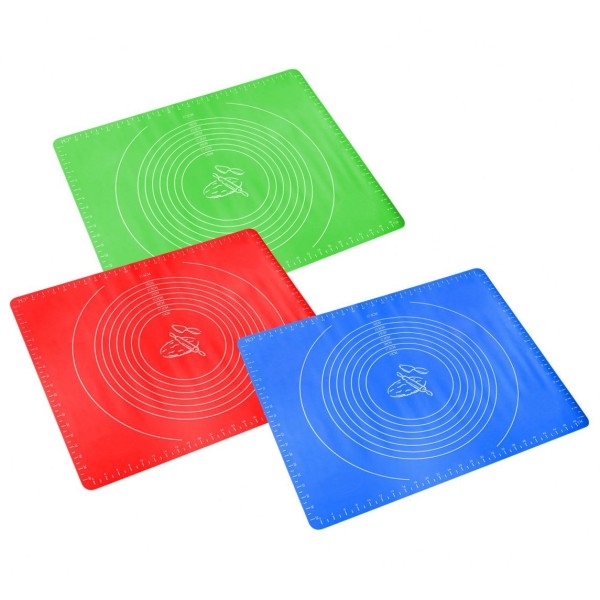 Коврик для розкатки тіста, Zilner ZL-2238, силіконовий 50×40 см, для випічки та кухні