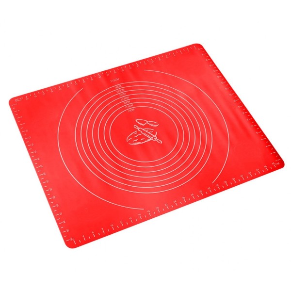 Коврик для розкатки тіста, Zilner ZL-2238, силіконовий 50×40 см, для випічки та кухні