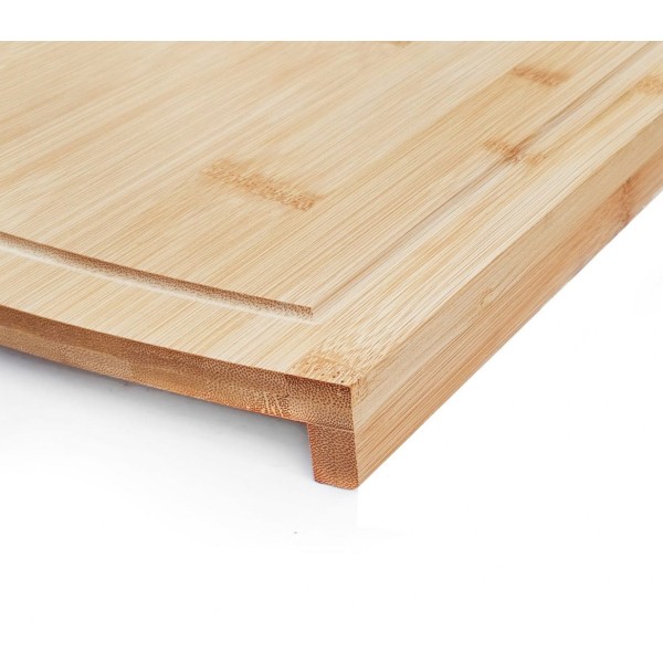 Stolnica bambusowa Kinghoff KH-1685 dwustronna z rantem 58x38 cm do pieczenia