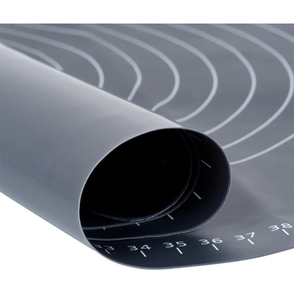 Силіконова килимок для тіста, VILDE 279002, товстий XXL 64×45 см — для розкочування та випікання