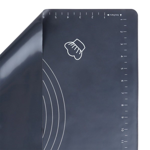 Силіконова килимок для тіста, VILDE 279002, товстий XXL 64×45 см — для розкочування та випікання