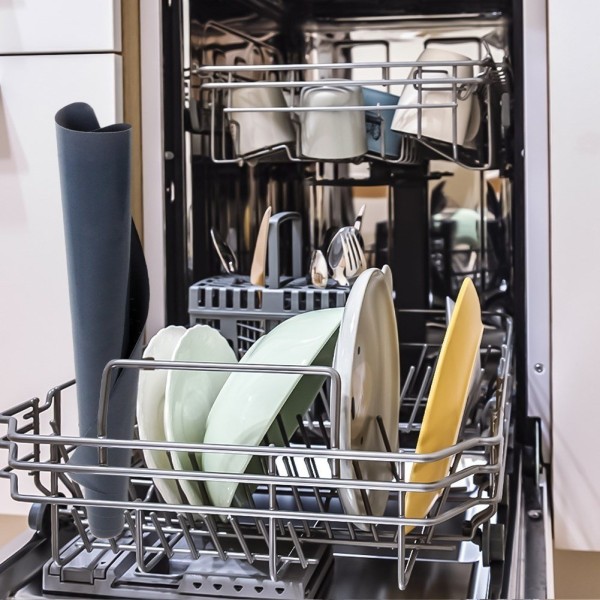 Силіконова килимок для тіста, VILDE 279002, товстий XXL 64×45 см — для розкочування та випікання