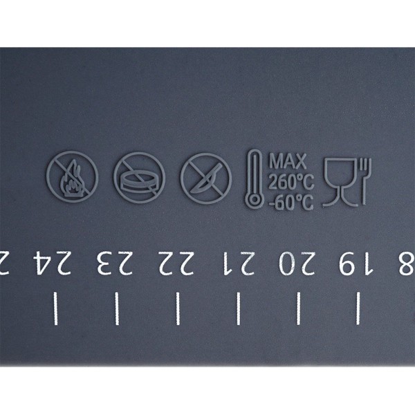 Силіконова килимок для тіста, VILDE 279002, товстий XXL 64×45 см — для розкочування та випікання