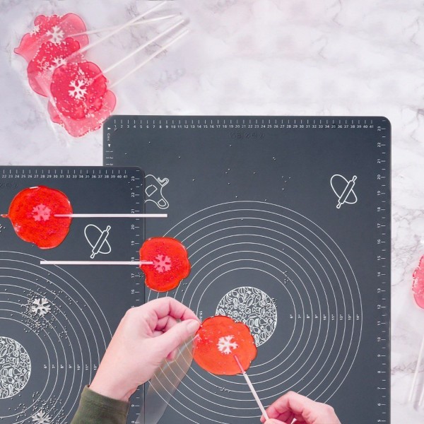 Силіконова килимок для тіста, VILDE 279002, товстий XXL 64×45 см — для розкочування та випікання