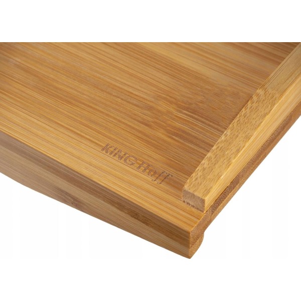 Stolnica do pieczenia Kinghoff KH-1517 bambusowa 64x43 cm
