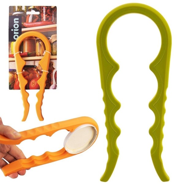 Otwieracz do słoików i zakrętek ORION 140908 4w1 ręczny uniwersalny