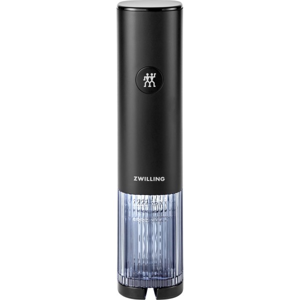 Открывач для вина ZWILLING ENFINIGY, чорний — для швидкого відкривання пляшок на вечірках