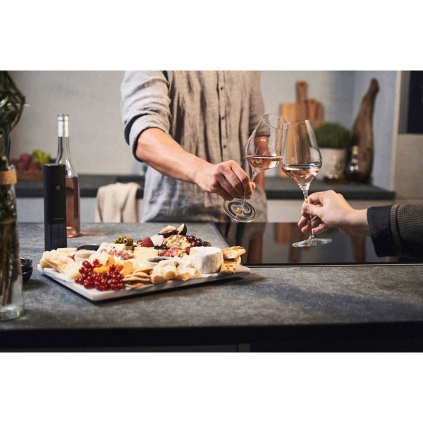 Открывач для вина ZWILLING ENFINIGY, чорний — для швидкого відкривання пляшок на вечірках