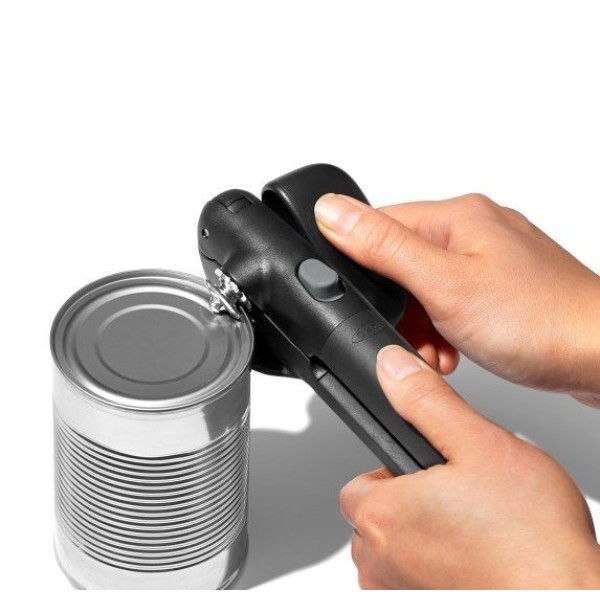 Otwieracz do puszek, OXO Lock And Go Good Grips — відкривачка для консервів, зручна ручка, компактна
