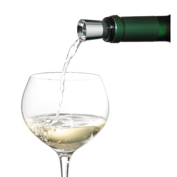Дозатор для вина WMF Vino, наливник з кришкою, зручно для пляшок та сервірування