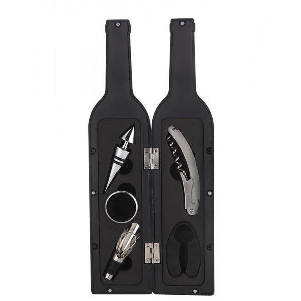 ZESTAW DO WINA W ETUI W FORMIE BUTELKI KINGHOFF KH-1166