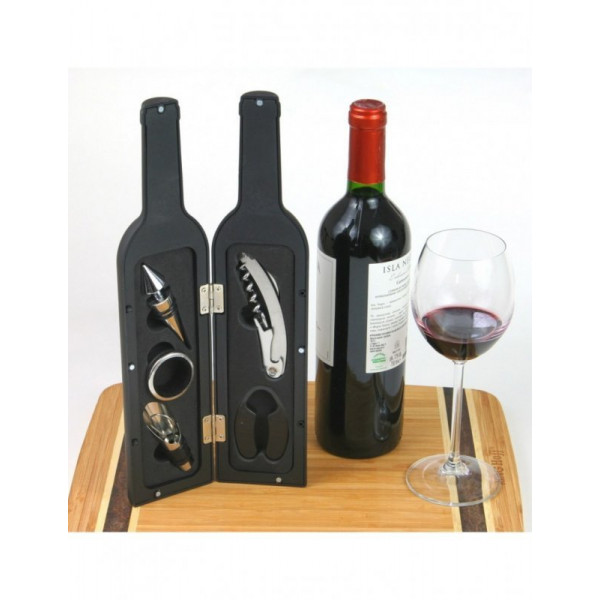 ZESTAW DO WINA W ETUI W FORMIE BUTELKI KINGHOFF KH-1166