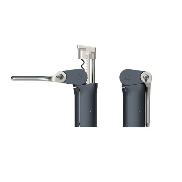 Діючий відкривач, JJ, Korkociąg dźwigniowy BarWise, графіт — для дому та бару