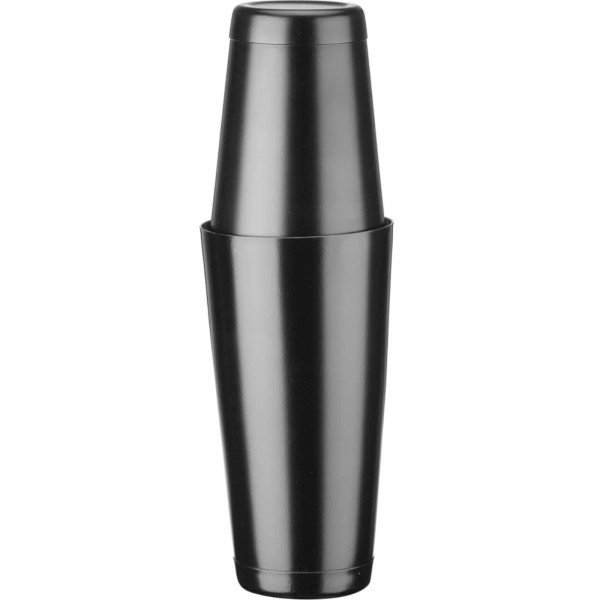Zestaw barmański Shaker Pro w tubie z jiggerem, sitkiem, muddlerem i łyżką – czarny