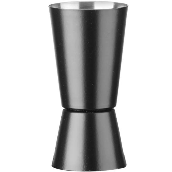 Zestaw barmański Shaker Pro w tubie z jiggerem, sitkiem, muddlerem i łyżką – czarny