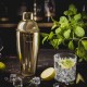 Shaker barmański Klausberg KB-7649 do drinków i koktajli 750 ml złoty
