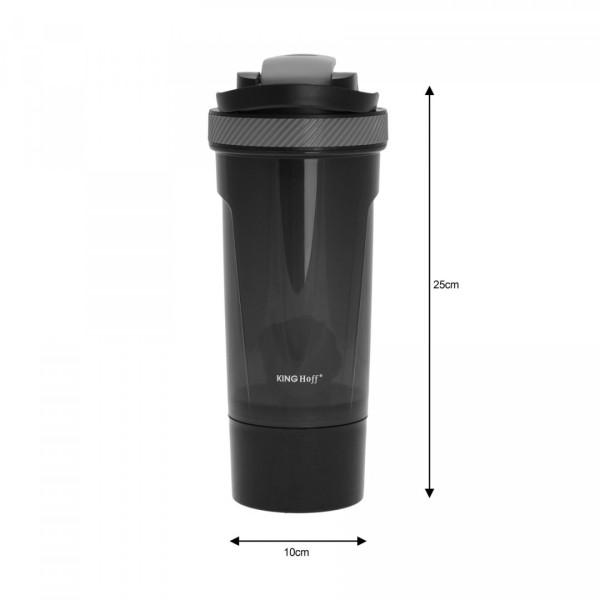 Shaker do koktajli KiNGHOFF KH-1359, 720 ml, akcesoria barmańskie