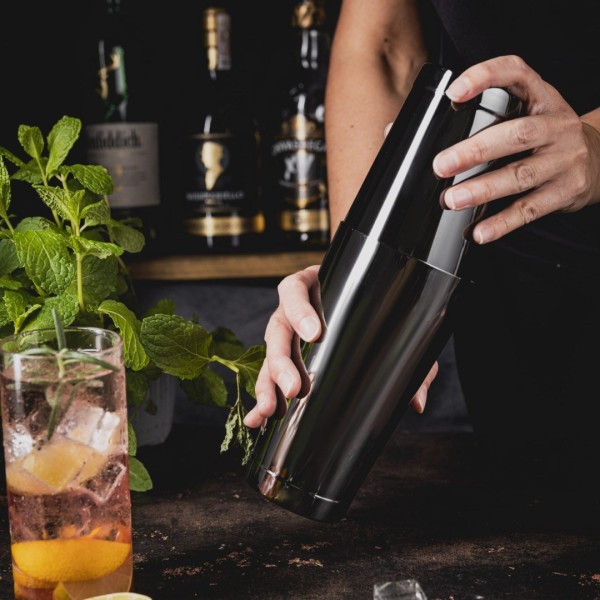 Shaker Bostoński Klausberg KB-7652 Grafitowy Do Drinków I Koktajli