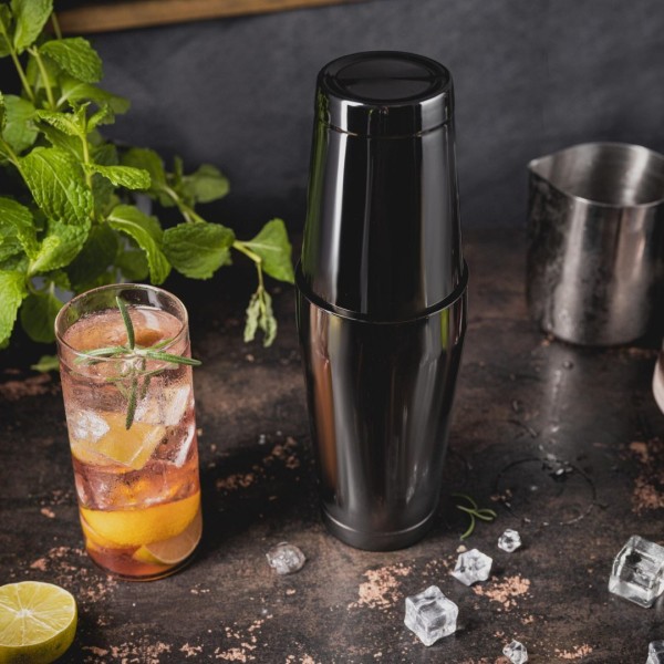 Shaker Bostoński Klausberg KB-7652 Grafitowy Do Drinków I Koktajli