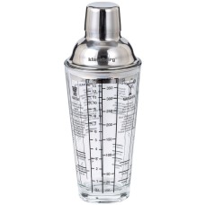 Shaker do drinków Klausberg KB-7647 szklany 400 ml z przepisami barmańskimi