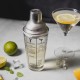 Shaker do drinków Klausberg KB-7647 szklany 400 ml z przepisami barmańskimi