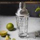 Shaker do drinków Klausberg KB-7647 szklany 400 ml z przepisami barmańskimi