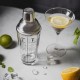 Shaker do drinków Klausberg KB-7647 szklany 400 ml z przepisami barmańskimi